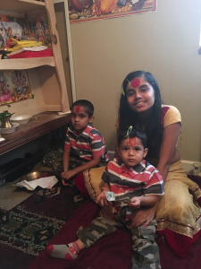Netra's kids on Dashara